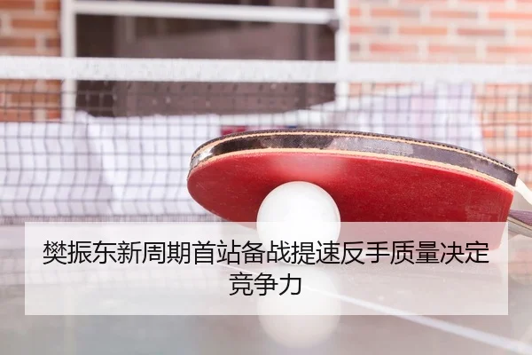 樊振东新周期首站备战提速反手质量决定竞争力